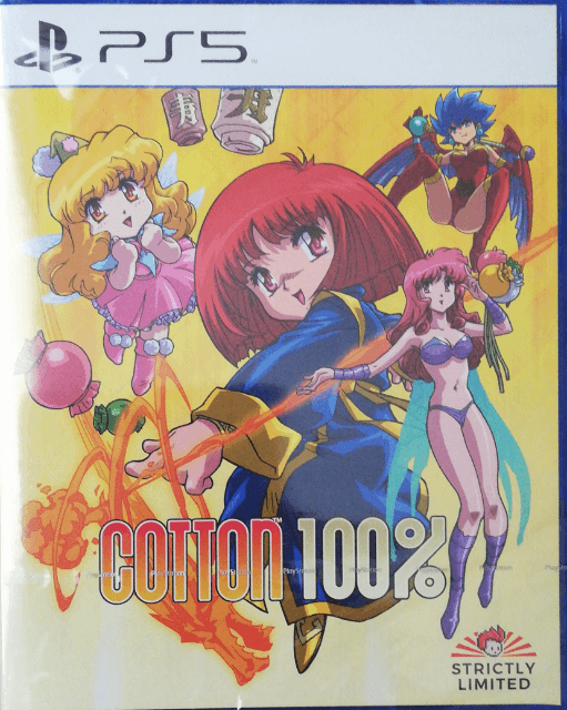 Cotton 100 Percent box art for Playstation 5